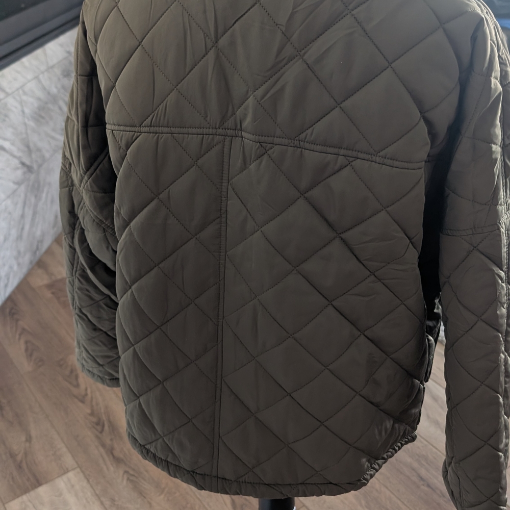 Amazon Essentials Olive Bomber Jacket - image 6